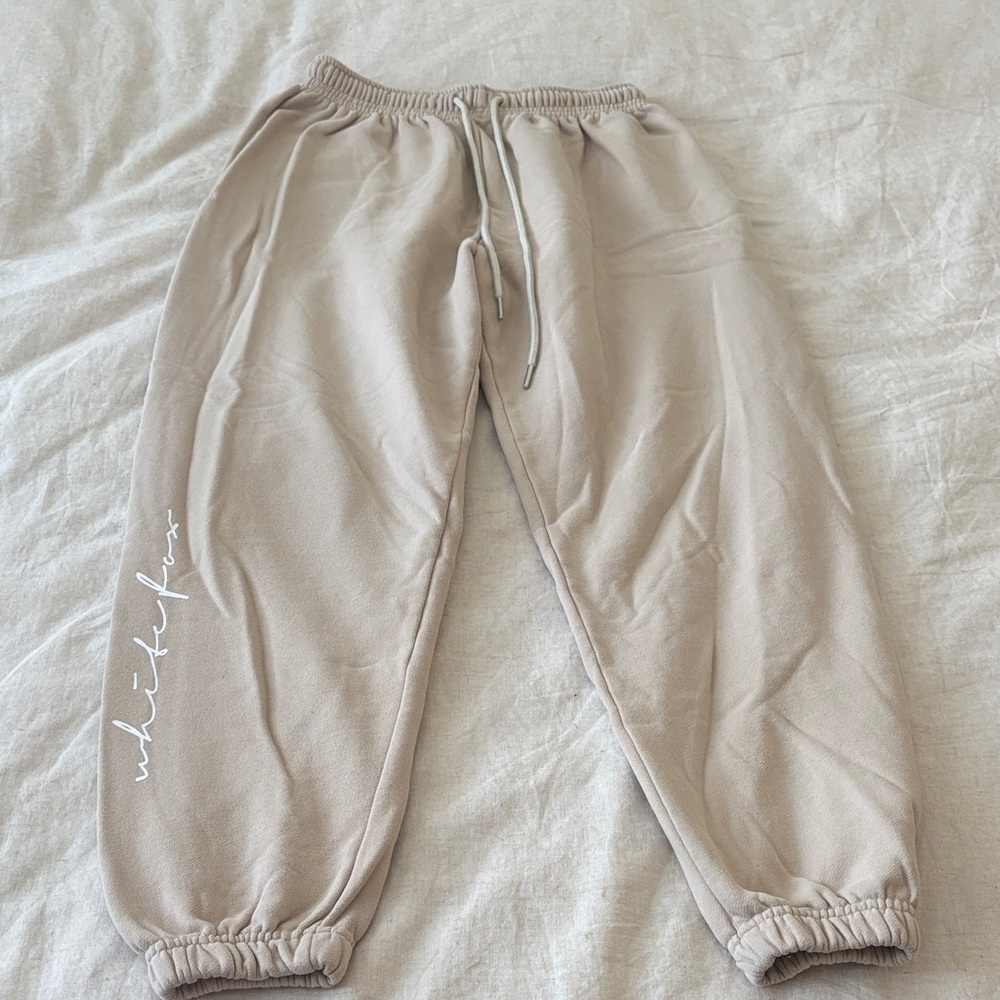 White fox Sweatpants